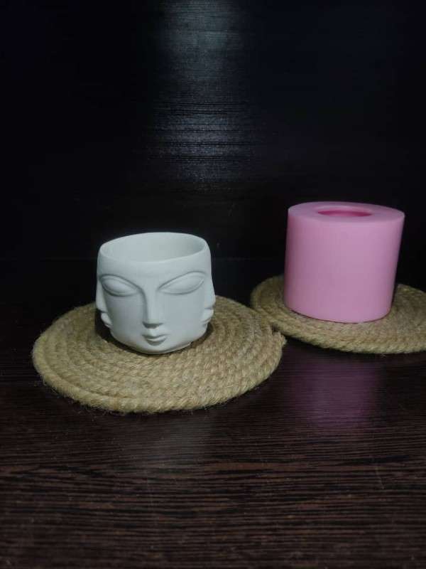 ق س گلدان چهره کوچک کد 5094 - سیلیکونی - تصویر 1 ق س گلدان چهره کوچک کد 5094 - سیلیکونی - تصویر 1