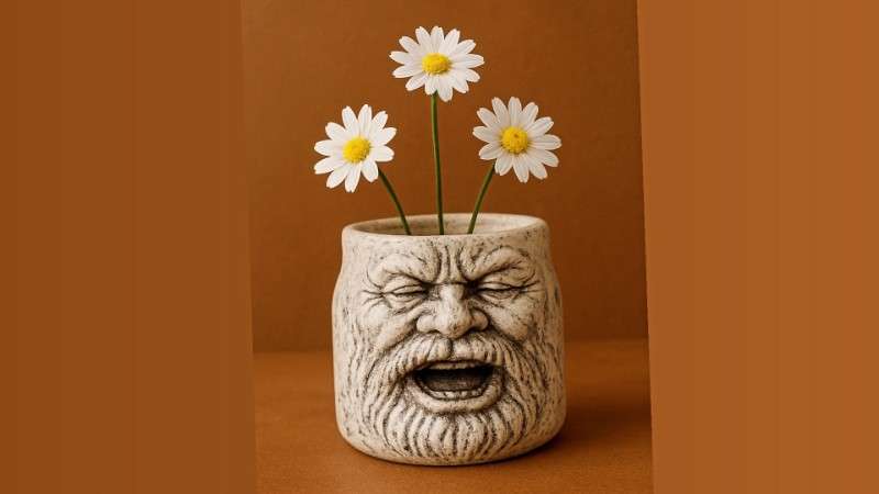 قالب سیلیکونی گلدان طرح پیرمرد کد 5641 - سیلیکونی - تصویر 1 قالب سیلیکونی گلدان طرح پیرمرد کد 5641 - سیلیکونی - تصویر 1