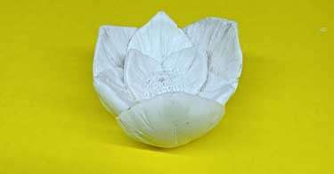 قالب سیلیکونی عودسوز طرح گل باز کد 553۹ - سیلیکونی - تصویر 1