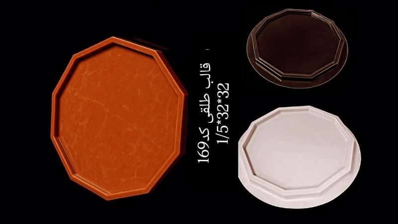 قالب طلق سینی کد 169 - شفاف - تصویر 1 قالب طلق سینی کد 169 - شفاف - تصویر 1