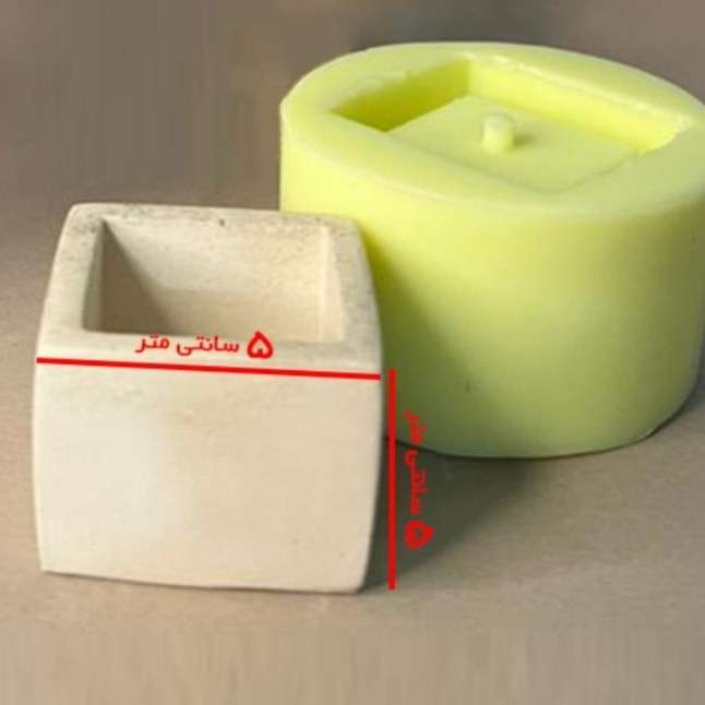 قالب سیلیکونی گلدان کد 5007 - سیلیکونی - تصویر 1