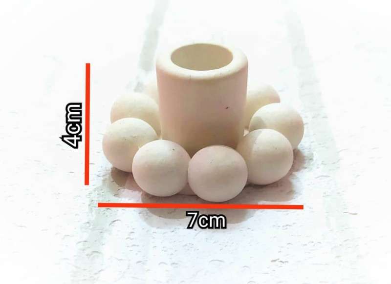 قالب سیلیکونی جای شمع کد 5385 - سیلیکونی - تصویر 1 قالب سیلیکونی جای شمع کد 5385 - سیلیکونی - تصویر 1