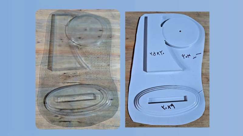 قالب طلقی کد 604 - شفاف - تصویر 1 قالب طلقی کد 604 - شفاف - تصویر 1