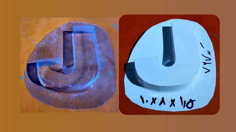 قالب طلقی کد 727 - شفاف - تصویر 1