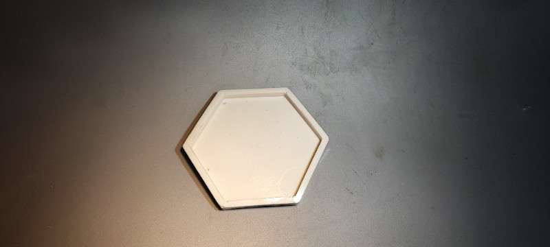 زیر گلدانی شش ضلعی کد 5146 - شفاف - تصویر 2 زیر گلدانی شش ضلعی کد 5146 - شفاف - تصویر 2