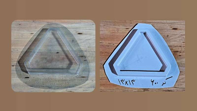 قالب طلقی کد 600 - شفاف - تصویر 1 قالب طلقی کد 600 - شفاف - تصویر 1