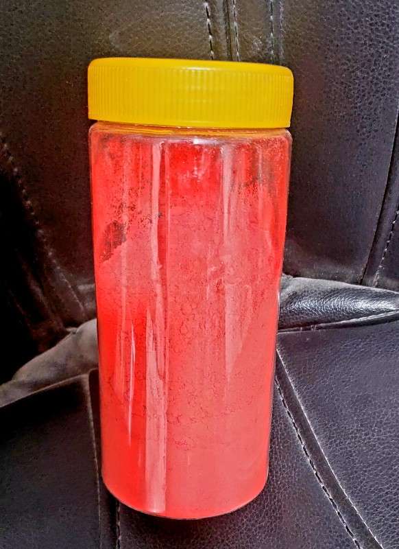 پیگمنت یا پودر رنگ نارنجی - ۲۵۰ گرمی - تصویر 1 پیگمنت یا پودر رنگ نارنجی - ۲۵۰ گرمی - تصویر 1