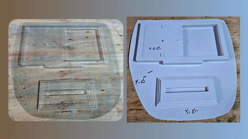 قالب طلقی کد 605 - شفاف - تصویر 1 قالب طلقی کد 605 - شفاف - تصویر 1