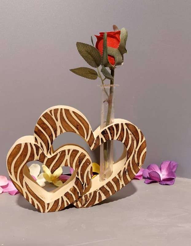 قالب سیلیکونی گلجا قلب دوتایی کد 5313 - سیلیکونی - تصویر 1