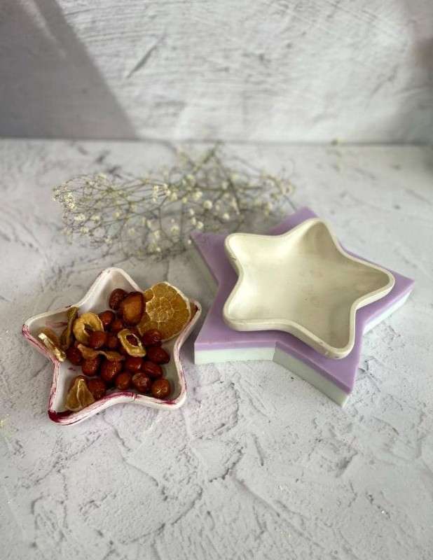 ق س ظرف ستاره کد 5151 - سیلیکونی - تصویر 1