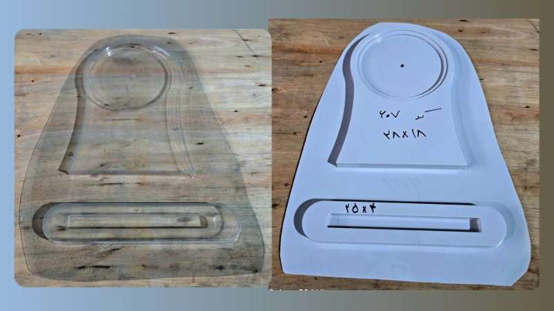 قالب طلقی کد 607 - شفاف - تصویر 1 قالب طلقی کد 607 - شفاف - تصویر 1