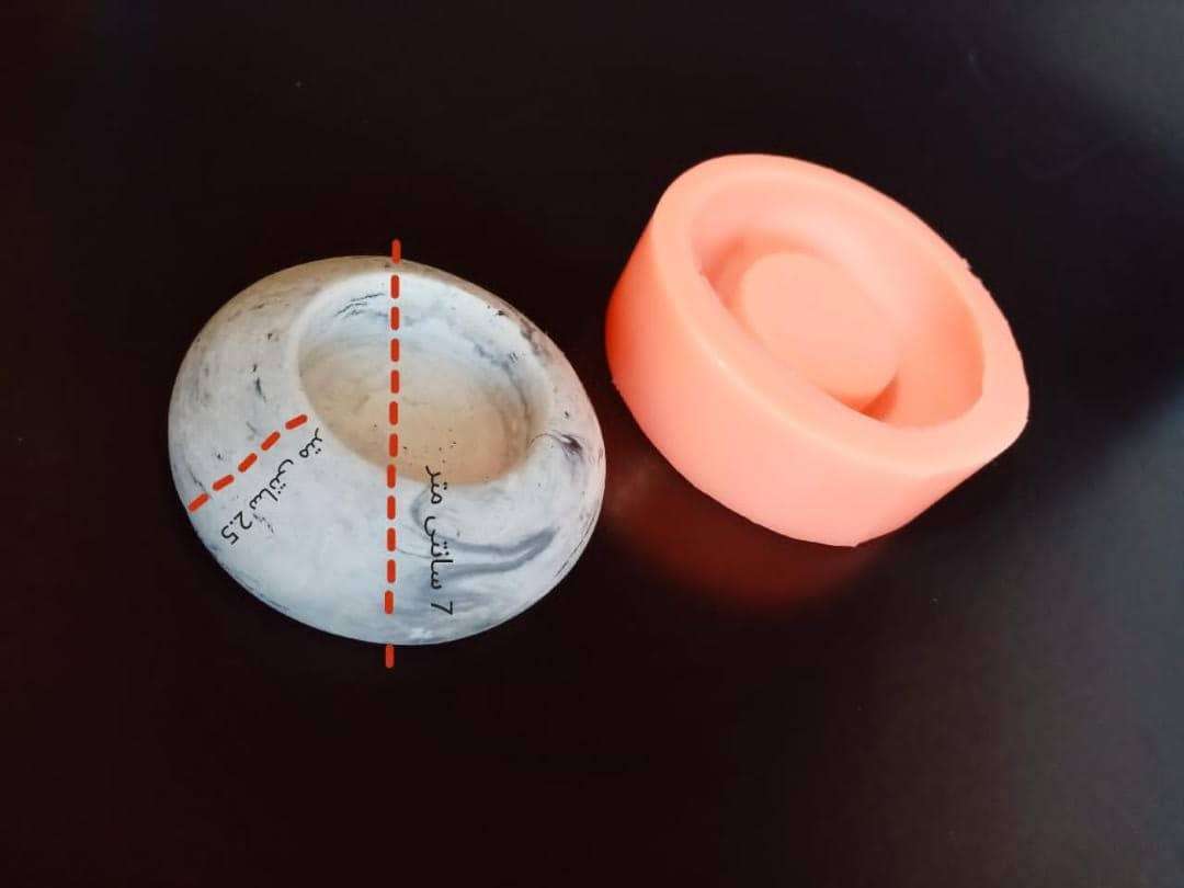 قالب سیلیکونی جای والمر نیم کره کد 5014 - سیلیکونی - تصویر 1 قالب سیلیکونی جای والمر نیم کره کد 5014 - سیلیکونی - تصویر 1