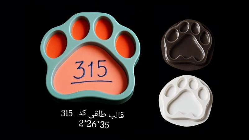 قالب طلق کد 315 - شفاف - تصویر 1