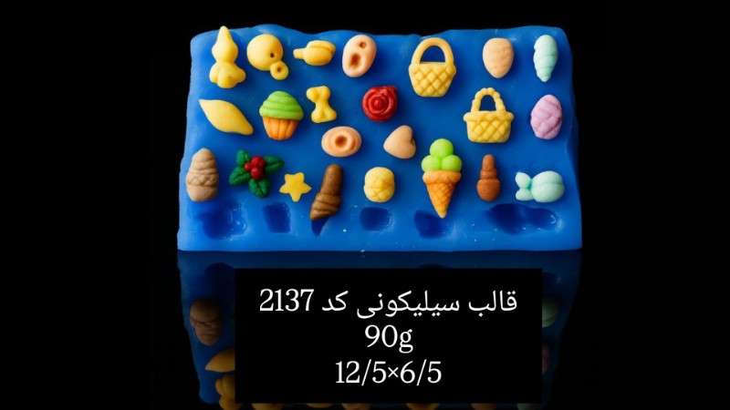 قالب سیلیکونی کد 2137 - شفاف - تصویر 1 قالب سیلیکونی کد 2137 - شفاف - تصویر 1