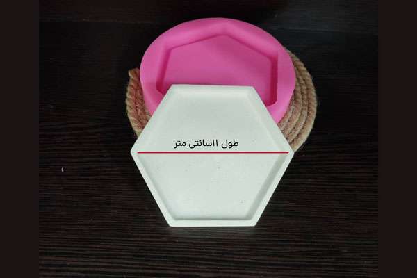 قالب سلیکونی زیرلیوانی 6ضلعی کد 53۶9 - سیلیکونی - تصویر 1 قالب سلیکونی زیرلیوانی 6ضلعی کد 53۶9 - سیلیکونی - تصویر 1