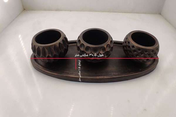 قالب سلیکونی ست گلدان با زیر گلدانی کد 5356 - سیلیکونی - تصویر 1