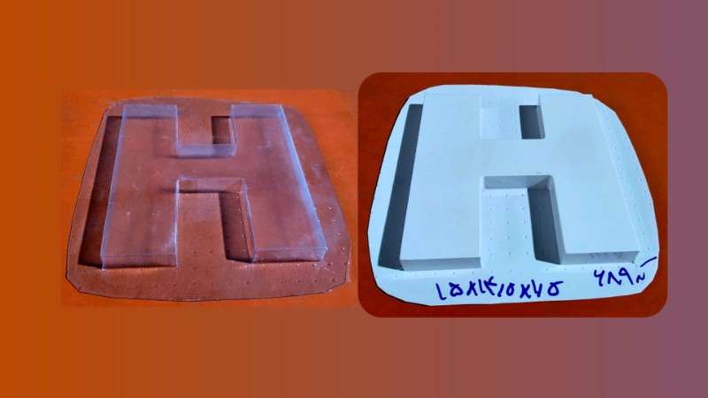 قالب طلقی کد 689 - شفاف - تصویر 1