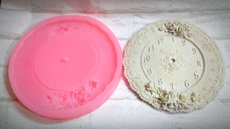 قالب سیلیکونی ساعت کد 5498 - شفاف - تصویر 2 قالب سیلیکونی ساعت کد 5498 - شفاف - تصویر 2