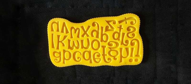 قالب سیلیکونی حروف انگلیسی کد 5651 - سیلیکونی - تصویر 1 قالب سیلیکونی حروف انگلیسی کد 5651 - سیلیکونی - تصویر 1