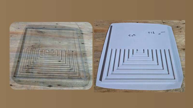 قالب طلقی کد 624 - شفاف - تصویر 1 قالب طلقی کد 624 - شفاف - تصویر 1