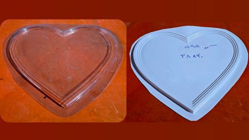 قالب طلقی سینی کد 595 - شفاف - تصویر 1 قالب طلقی سینی کد 595 - شفاف - تصویر 1