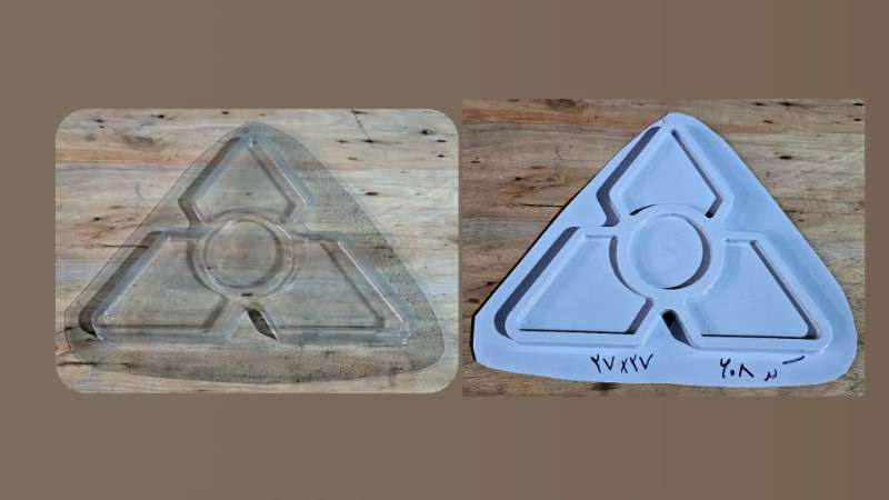 قالب طلقی کد 608 - شفاف - تصویر 1 قالب طلقی کد 608 - شفاف - تصویر 1