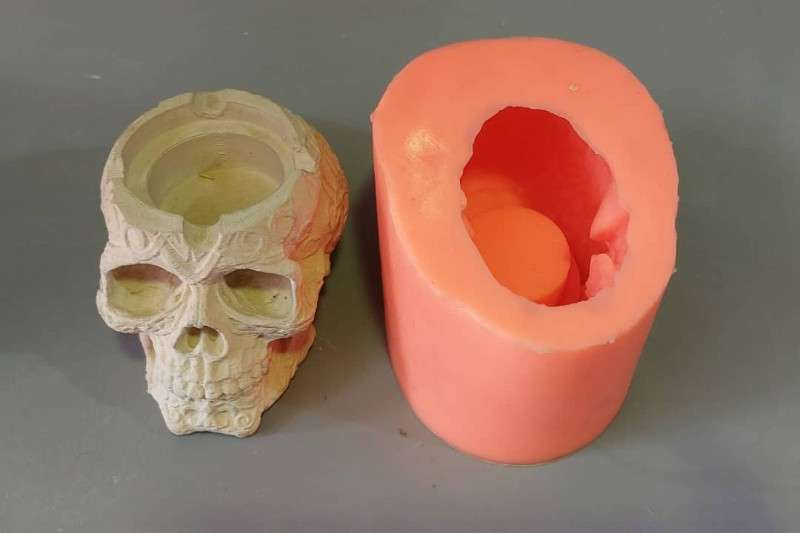 قالب سیلیکونی جای سیگار جمجمه کد 5294 - سیلیکونی - تصویر 1 قالب سیلیکونی جای سیگار جمجمه کد 5294 - سیلیکونی - تصویر 1