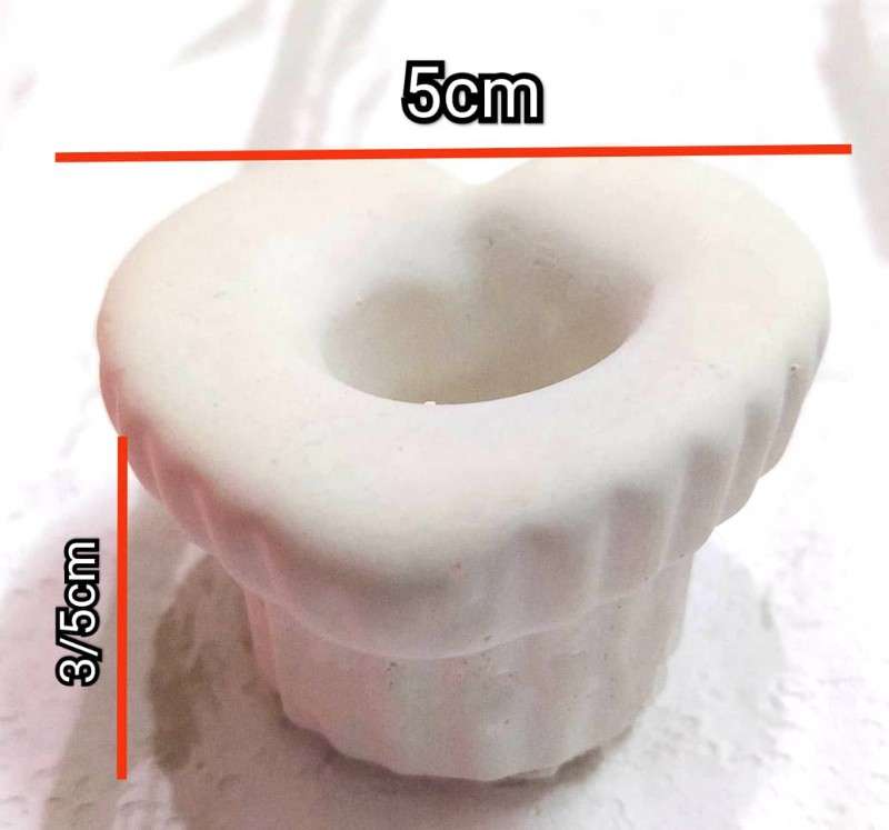 قالب سیلیکونی جای شمع کد 5390 - شفاف - تصویر 1