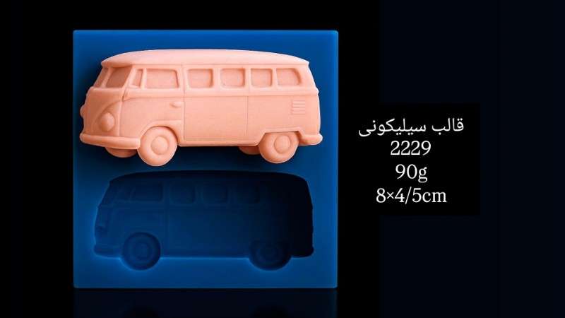 قالب سیلیکونی کد 2229 - شفاف - تصویر 1