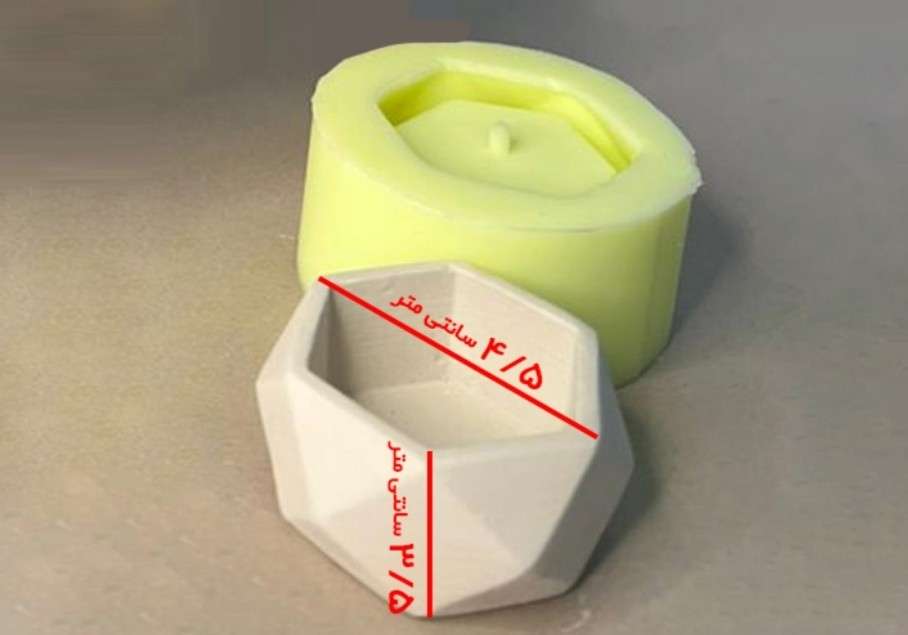 قالب سیلیکونی گلدان کوچک کد 5006 - سیلیکونی - تصویر 1 قالب سیلیکونی گلدان کوچک کد 5006 - سیلیکونی - تصویر 1