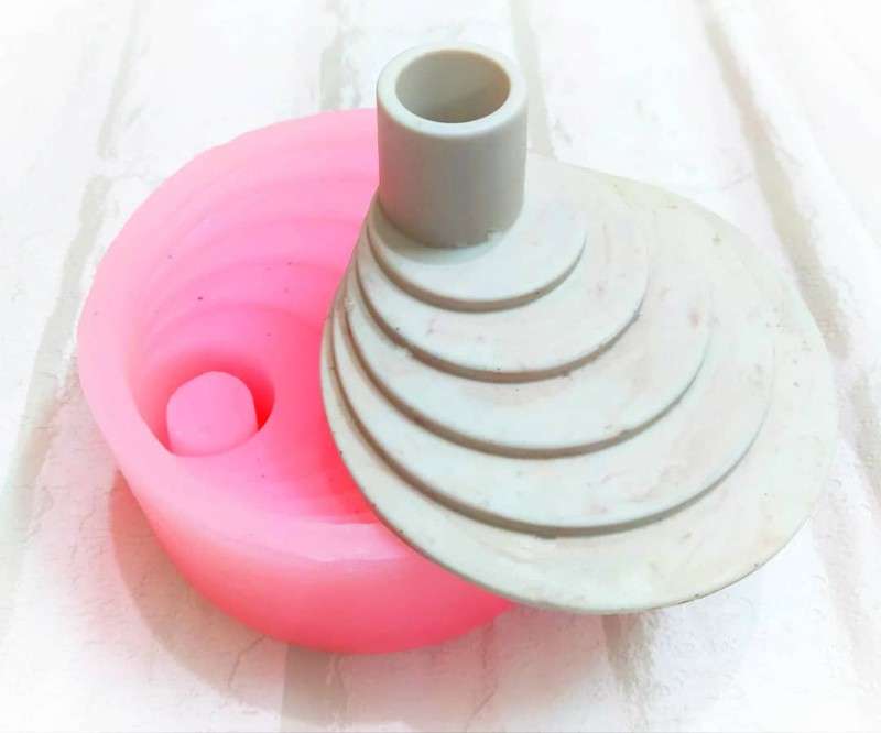 قالب سیلیکونی جای شمع کد 5376 - شفاف - تصویر 1 قالب سیلیکونی جای شمع کد 5376 - شفاف - تصویر 1