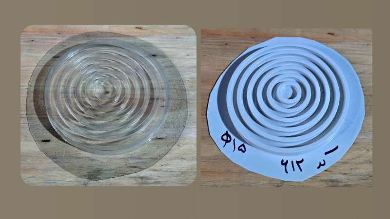 قالب طلقی کد 612 - شفاف - تصویر 1 قالب طلقی کد 612 - شفاف - تصویر 1