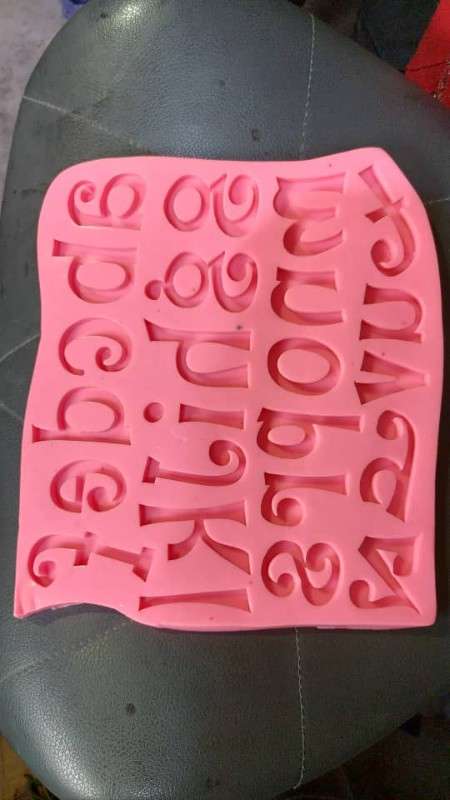 قالب سیلیکونی حروف کد 5148 - شفاف - تصویر 1 قالب سیلیکونی حروف کد 5148 - شفاف - تصویر 1