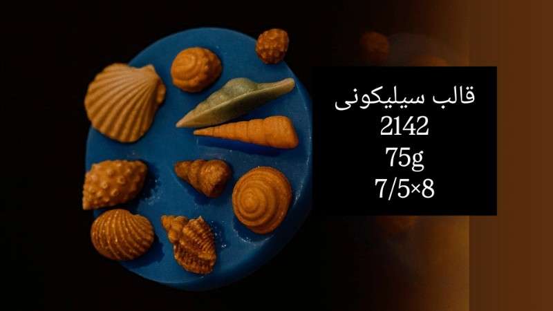 قالب سیلیکونی کد 2142 - شفاف - تصویر 1