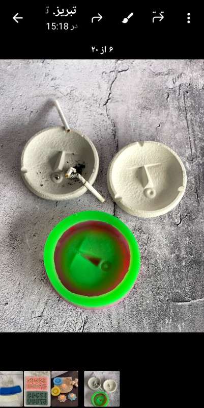 قالب سیلیکونی جاسیگاری بزرگ کد 5045 - سیلیکونی - تصویر 1 قالب سیلیکونی جاسیگاری بزرگ کد 5045 - سیلیکونی - تصویر 1