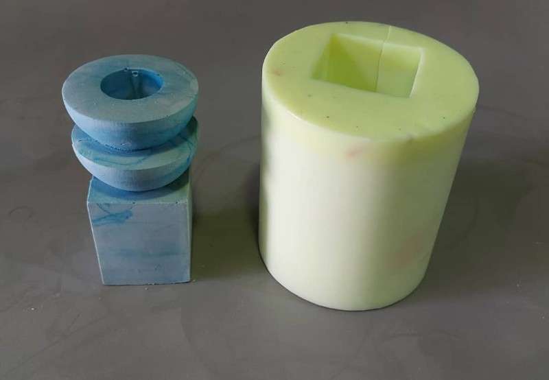 قالب سیلیکونی جای شمع کد 5241 - سیلیکونی - تصویر 1 قالب سیلیکونی جای شمع کد 5241 - سیلیکونی - تصویر 1