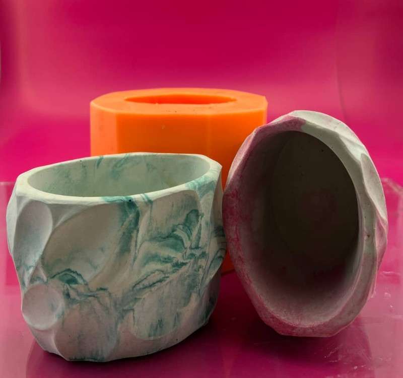 قالب سیلیکونی گلدان کد 5184 - سیلیکونی - تصویر 1 قالب سیلیکونی گلدان کد 5184 - سیلیکونی - تصویر 1