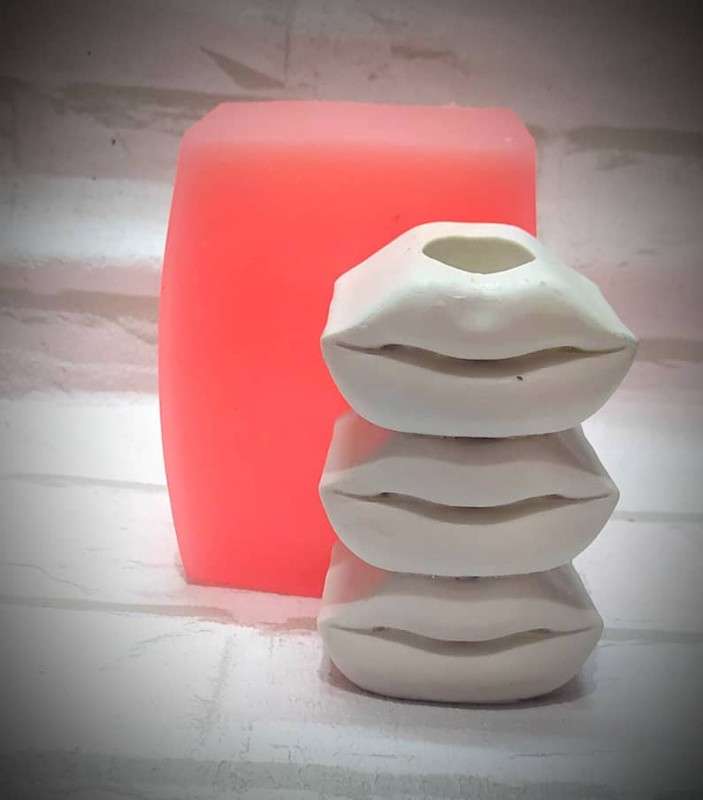 قالب سیلیکونی جای شمع کد 5335 - سیلیکونی - تصویر 1