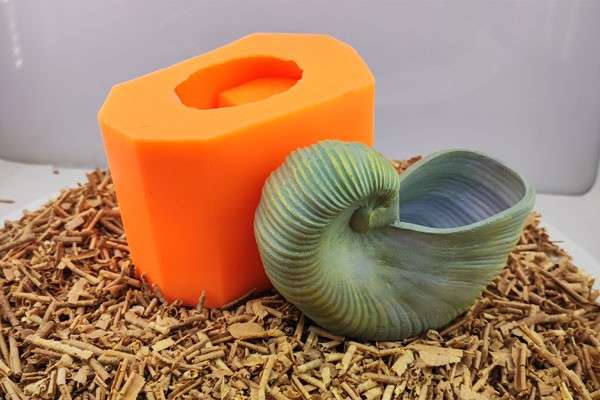 گلدان صدف کد 5428 - سیلیکونی - تصویر 1 گلدان صدف کد 5428 - سیلیکونی - تصویر 1