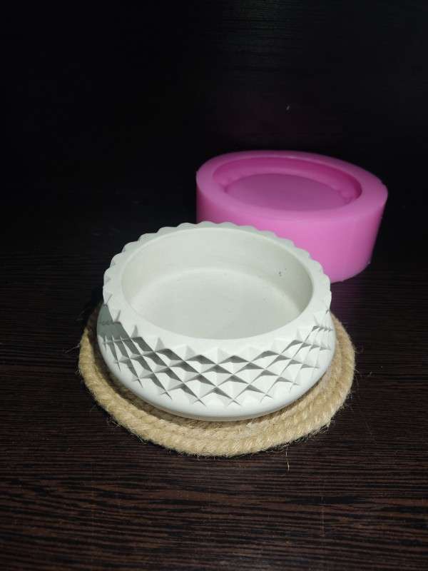 قالب سیلیکونی ظرف پذیرایی یا گلدان کد 5215 - سیلیکونی - تصویر 1 قالب سیلیکونی ظرف پذیرایی یا گلدان کد 5215 - سیلیکونی - تصویر 1