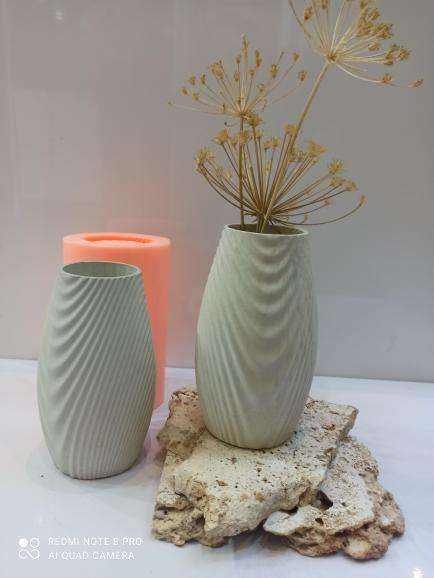 قالب سیلیکونی گلدان کد 5219 - سیلیکونی - تصویر 1 قالب سیلیکونی گلدان کد 5219 - سیلیکونی - تصویر 1