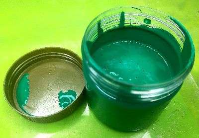 خمیر رنگ سبز - سبز - تصویر 1 خمیر رنگ سبز - سبز - تصویر 1