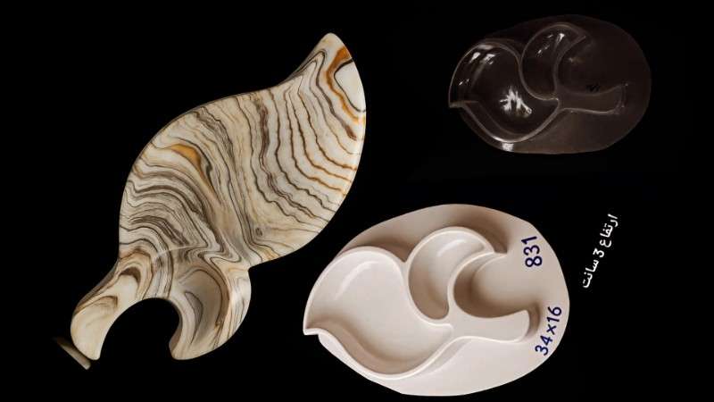 ظرف پذیرایی کد 831 - شفاف - تصویر 1 ظرف پذیرایی کد 831 - شفاف - تصویر 1