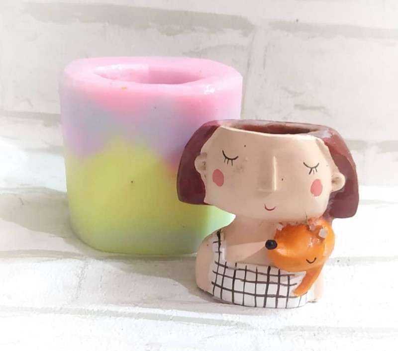 قالب سیلیکونی گلدان طرح کودک کد 5450 - سیلیکونی - تصویر 1 قالب سیلیکونی گلدان طرح کودک کد 5450 - سیلیکونی - تصویر 1