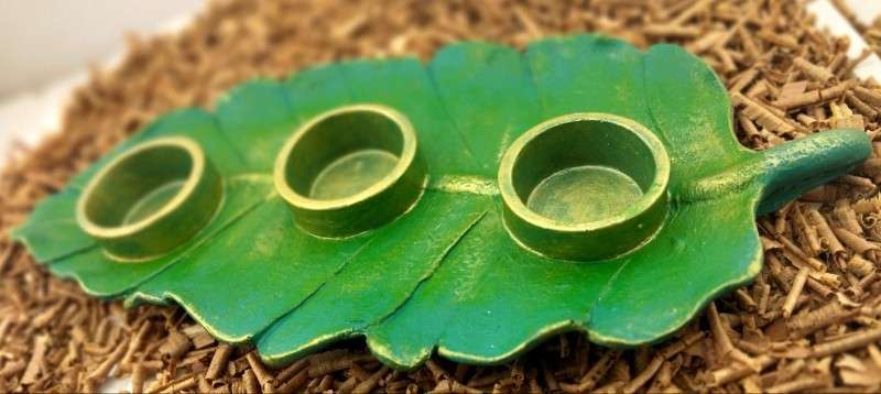 قالب سیلیکونی جای وارمر طرح برگ کد 55۲۰ - سیلیکونی - تصویر 1