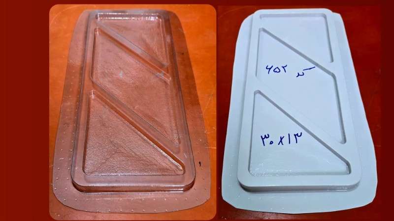 قالب طلقی کد 652 - شفاف - تصویر 1 قالب طلقی کد 652 - شفاف - تصویر 1