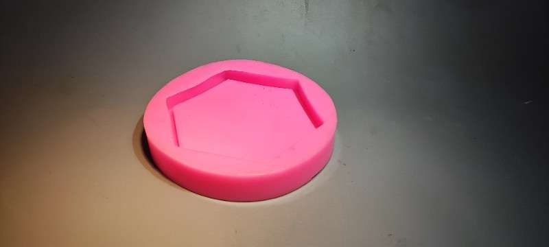 زیر گلدانی شش ضلعی کد 5146 - شفاف - تصویر 3 زیر گلدانی شش ضلعی کد 5146 - شفاف - تصویر 3