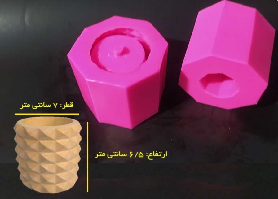 قالب گلدان سیلیکونی کد ۵۰۰۱ - سیلیکونی - تصویر 1 قالب گلدان سیلیکونی کد ۵۰۰۱ - سیلیکونی - تصویر 1