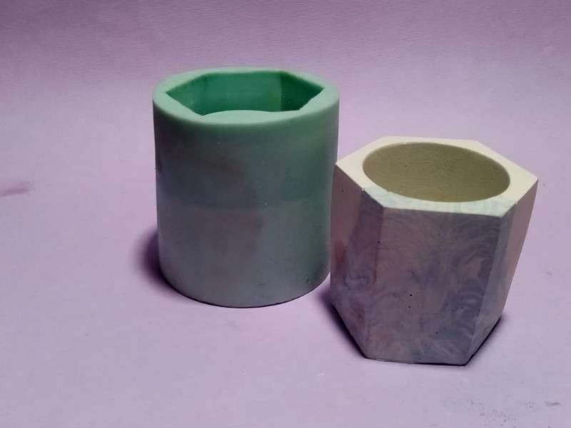 گلدان شش ضلعی کد 5087 - سیلیکونی - تصویر 1 گلدان شش ضلعی کد 5087 - سیلیکونی - تصویر 1